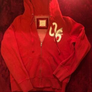 💖3-$50 Arie sweatshirt
Winter Apparel
Red hooded Vintage zip up
Size Large